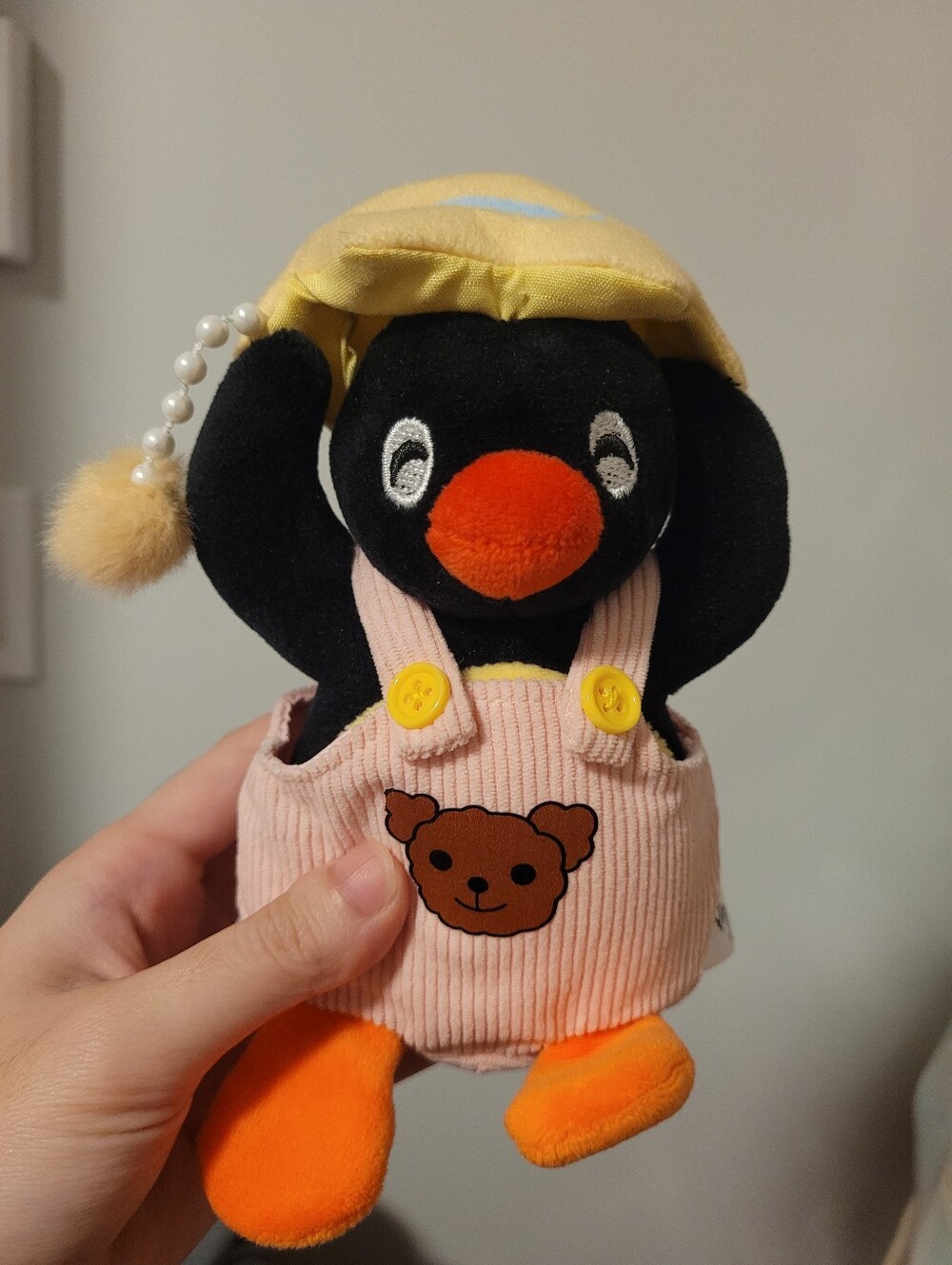 Pingu Plush Lamp Costume Keychain Blind Box